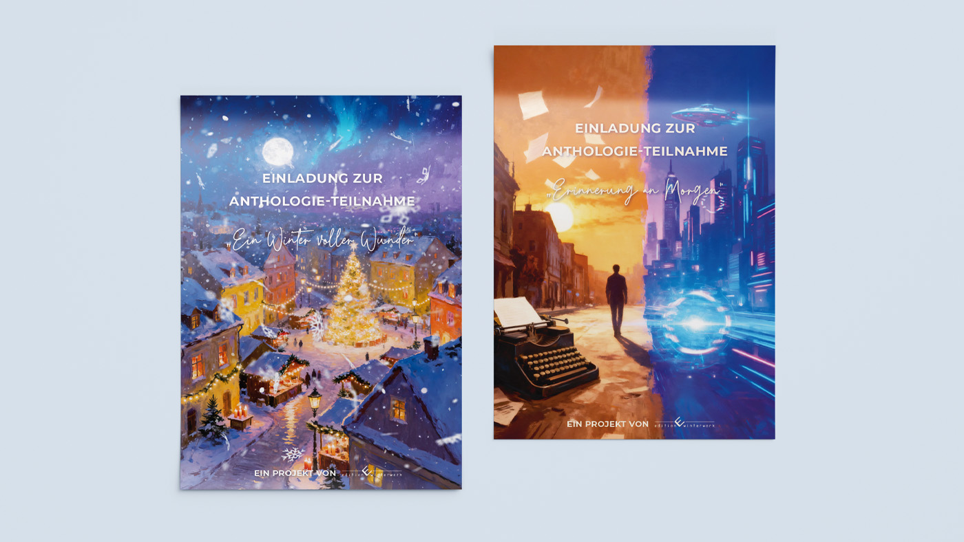 Einladung zur Teilnahme unserer Anthologien